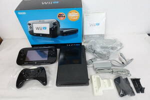 （2）任天堂　WiiU　本体　プレミアムセット　32GB　通電OK　美品