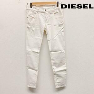 2730 не использовался DIESEL дизель обтягивающие джинсы белый 