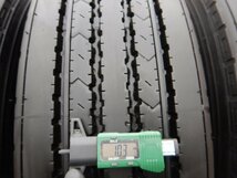 ほぼ10分山 6本価格★パT8319■265/70R19.5 140/138J DUNLOP DECTES SP330 夏タイヤ★条件付送料無料★地山 低床 TB 大型 トラック_画像9