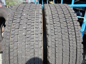 2本価格★パT7384②■295/80R22.5 153/150J BRIDGESTONE W900★条件付送料無料★22年 冬 地山 TB 高床 大型 トレーラーヘッド スタッドレス