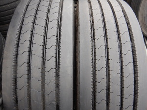 2本価格★パT5489②■295/80R22.5 153/150J YOKOHAMA RY237■条件付送料無料■夏 地山 TB 大型バス タテ溝 バリ山 深溝 バス専用タイヤ BUS