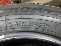 パF4434■145/80R13 75Q　4本価格　ICE FRONTAGE　送料無料 冬 ’19年 ムーヴ タント N-BOX モコ MRワゴン ルークス パレット ラパン_画像10