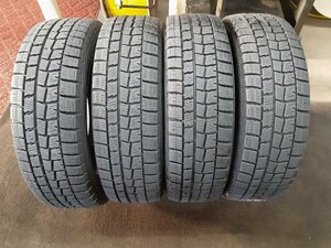 パF4439■165/60R15 77Q　4本価格　DUNLOP WINTER MAXX 01　送料無料 冬 ’18年 ハスラー フレア ムーヴ キャスト ソリオ デリカD2