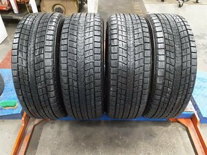 パF4447■225/55R18 98Q　4本価格　DUNLOP WINTER MAXX SJ8　送料無料 冬 ’20年 ハリアー エルグランド エクストレイル アウトランダー