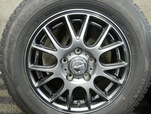 パT8382■195/65R15 DUNLOP WINTERMAXX WM02 社外 6J 5H +53 PCD114.3 2021年製★条件付送料無料★ノア ヴォクシー セレナ_画像4