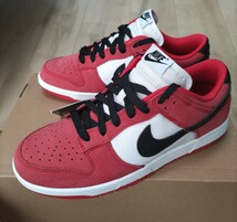 NIKE DUNK LOW BY YOU ナイキ　ダンク　ロー26.5cm　新品未使用　シカゴ　スニーカー　靴　レッド　ホワイト　ブラック　赤　白　黒_画像1