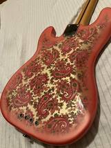 Fender Japan OPB-54 Pink Paisley フェンダージャパン テレキャスターベース ピンクペイズリー_画像8