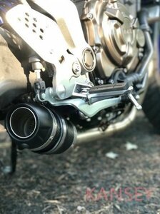 MT-07 2014~17 ステン カーボン マフラー ヤマハ YAMAHA MT07 ショートサイレンサー IV