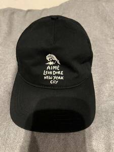 エメレオンドレ　aime leon dore キャップ　ブラック