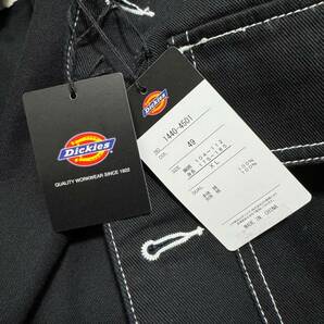 新品 Dickies ディッキーズ オーバーカバーオールブルゾン XL 送料520円〜 ビッグシルエットジャケット メンズ 男性用 ブラック 黒 タグ付の画像3