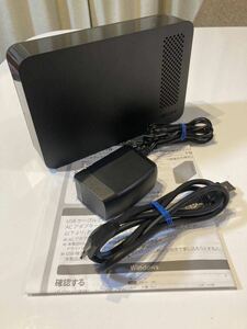 BUFFALO バッファロー 外付けHDD 外 ハードディスク 1TB HD-LL1.0U3-BKF 中古品 動作確認済み 箱無し