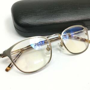 VIKTOR&ROLF ヴィクター&ロルフ 眼鏡 48□20 140 71-0193-4 度なし メガネ アイウェア フランス製 菊E