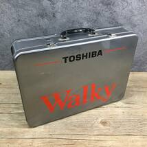 TOSHIBA 東芝 Walky アルミケース アタッシュケース 展示ケース 菊HG_画像1