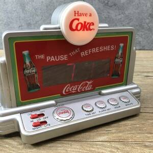 Coca Cola コカ・コーラ デジタル 置時計 目覚まし時計 レトロ 非売品 現状販売品 菊MZ