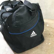 adidas/アディダス ALL BLACKS 2way ボストンバッグ M ショルダーバッグ オールブラックス ラグビー 黒 ブラック 菊RH_画像6