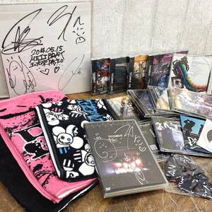 MEJIBRAY/メジブレイ グッズまとめ 初回限定盤 サイン色紙 直筆サイン入り DVD CD タオル 未開封有 ヴィジュアル系 V系 菊NS