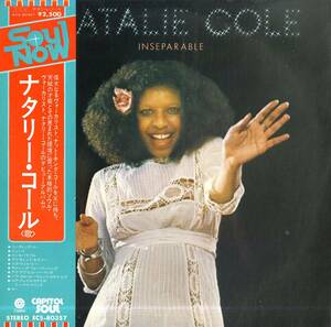 A00574797/LP/ナタリー・コール(NATALIE COLE)「Inseparable (1975年・ECS-80357・ソウル・SOUL)」