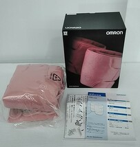 ZJ6416【未使用】★omron オムロン レッグマッサージャー HM-252-PK 家庭用電気マッサージ器　_画像1