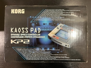 G「17590」【通電のみ確認済】KORG カオスパッド KAOSS PAD KP2 ACアダプター・箱付き