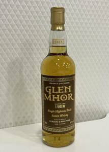 Ｇ「17441」グレンモール　1980　シングルモルト　スコッチ　ウィスキー　洋酒