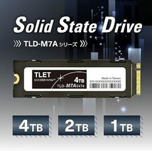 東芝エルイートレーディング(TLET) PS5動作確認済 ヒートシンク搭載 内蔵SSD 2TB PCle Gen4x4 M.2 2280 国内サポート正規品 TLD-M7A02T4 __画像4