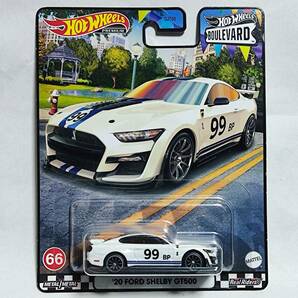 Hot Wheels BOULEVARD‐'20 FORD SHELBY GT500 [HKF14] /ブールバード/フォード シェルビー/Muscle Cars/マッスルカー/Car Culture/Premiumの画像1