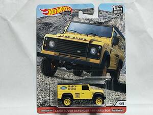 Hot Wheels WILD TERRAIN‐LAND ROVER DEFENDER 110 HARD TOP /ワイルド・テレーン/ランドローバー ディフェンダーハードトップ/オフロード