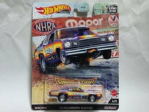 Hot Wheels DRAG STRIP DEMONS‐'73 PLYMOUTH DUSTER /ドラッグ・ストリップ デーモンズ/プリムス ダスター/Car Culture/Premium