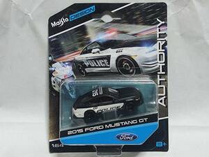 Maisto DESIGN 1/64 AUTHORITY‐2015 FORD MUSTANG GT (POLICE) /フォード・マスタング ポリス/マッスルカー/パトカー