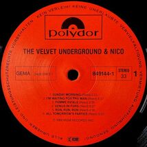 【GER盤/LP】The Velvet Underground & Nico ヴェルヴェット・アンダーグラウンド & ニコ / The Velvet Underground & Nico ■ 849144-1_画像3