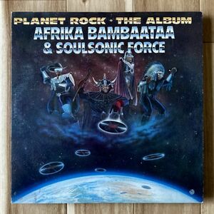 【JPN盤/LP/プロモ】Afrika Bambaataa & Soulsonic Force アフリカ・バンバータ / Planet Rock ~ The Album ■ CBS/Sony / 28AP 3307