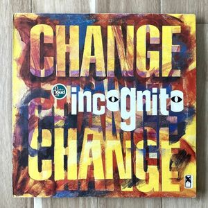 【UK盤/12EP】Incognito インコグニート / Change ■ Talkin' Loud / TLKX 26 / Jazzie B / Stevie Wonder / アシッドジャズ