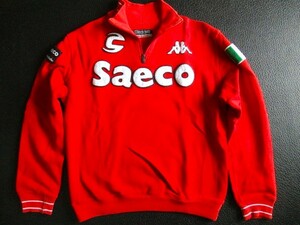 CANNONDALE キャノンデール　Saeco　サエコ サイクリングチーム　Kappa製　サイクル1/4ジッパー　ジャケット
