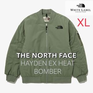 THE NORTH FACE ノースフェイス HAYDEN EX HEAT BOMBER ジャケット インサレーションボンバージャケット XLサイズ カーキ