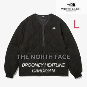 THE NORTH FACE ノースフェイス BROONEY HEATLINE カーディガン ダウン ブラック Lサイズ