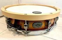 【即決】TAMA ARTWOOD CUSTOM スネアドラム 14×4 ウッドフープ仕様_画像2