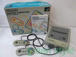 Nintendo　任天堂　スーパーファミコン　本体　中古　通電確認済　電源アダプター欠品　SHVC-001　１円～