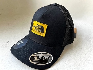 USA限定 本物 日本未発売 The North Face ノースフェイス FLEXFIT トラッカーハット メッシュキャップ 帽子 Unisex フリーサイズ 黒