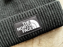 送料￥380 新品 正規品 USA限定 日本未発売 The North Face ノースフェイス ロゴ ビーニー ニットキャップ ブラック 男女兼用_画像2