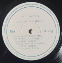 Blues in D Natural/1970年英国盤Red Lightnin' R.L. 005_画像3