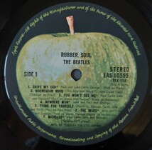 The Beatles/ザ・ビートルズ Rubber Soul/ラバー・ソウル/1976年Apple Records EAS-80555_画像3
