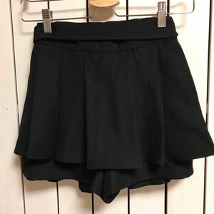 * before only skirt . attaching culotte skirt (be Roo na)* black *M size 