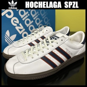 27.5cm * новый товар Adidas Originals oshula газ petsiaru белый adidas HOCHELAGA SPZL Footwear White кожа спортивные туфли HQ4481