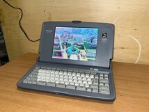 ○ Panasonic パナソニック カラー液晶 ワープロ SLALA スララ FW-U1C50 日本語ワードプロセッサ ジャンク扱い品 中古品 ③_画像1