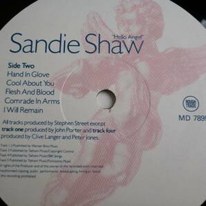 Sandie Shaw『Hello Angel』LPの画像4