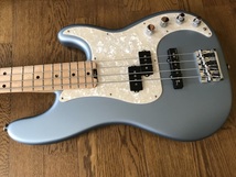 極美品◎Fender USA フェンダー American Elite Precision Bass プレベ 2018 純正ハードケース,付属品あり プレシジョンベース_画像3