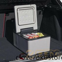 車載冷蔵庫 9Lポータブル 小型 -20℃～20℃ AC/DC 12V/24V 2WAY電源対応 ポータブル冷蔵庫 アウトドア冷蔵庫 車載冷蔵冷凍庫 キャンプ用品_画像7