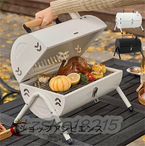 品質保証★卓上 ドラム缶 BBQコンロ バーベキューコンロ バーベキューグリル BBQグリル キャンプ アウトドア キャンプ用品　小型 蓋付き