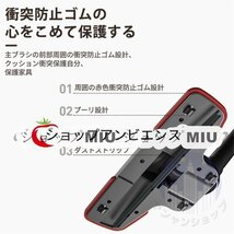 掃除機 コード式 サイクロン 吸引力 20000Pa 自立式 収納 コンパクト 軽量 1.4Kg スティッククリーナー スティック型 サイクロン式_画像4