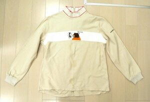 Castelba Jack ★ Cut -Sew ★ Applike Logo включает в себя вышивку ★ Beige ★ Castelbajac